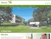 Tablet Screenshot of eben-ezer.ch
